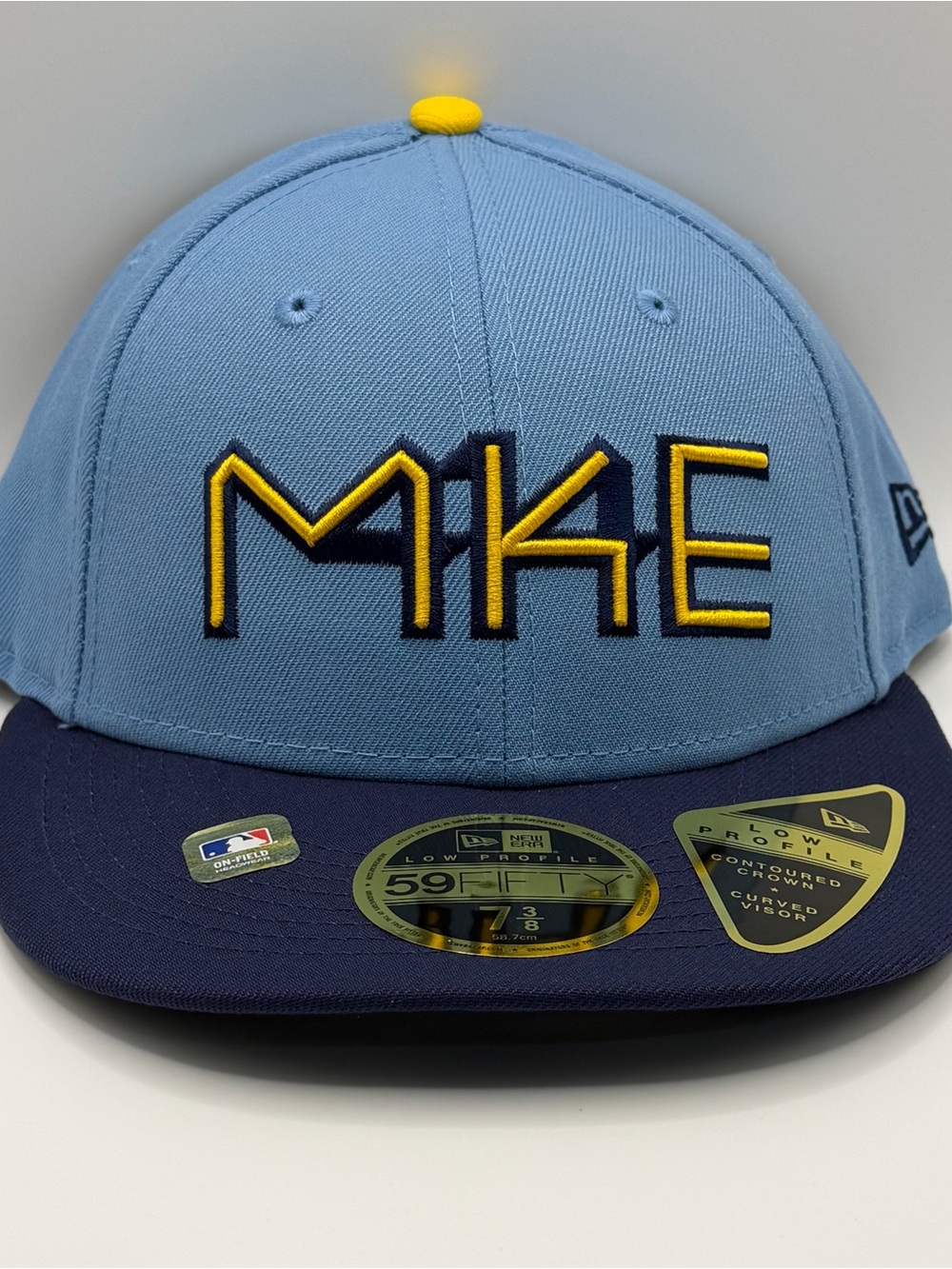 Milwaukee Brewers New Era 59 Fifty City Connect Fitted 7 3/8 Hat Low Profile Cap